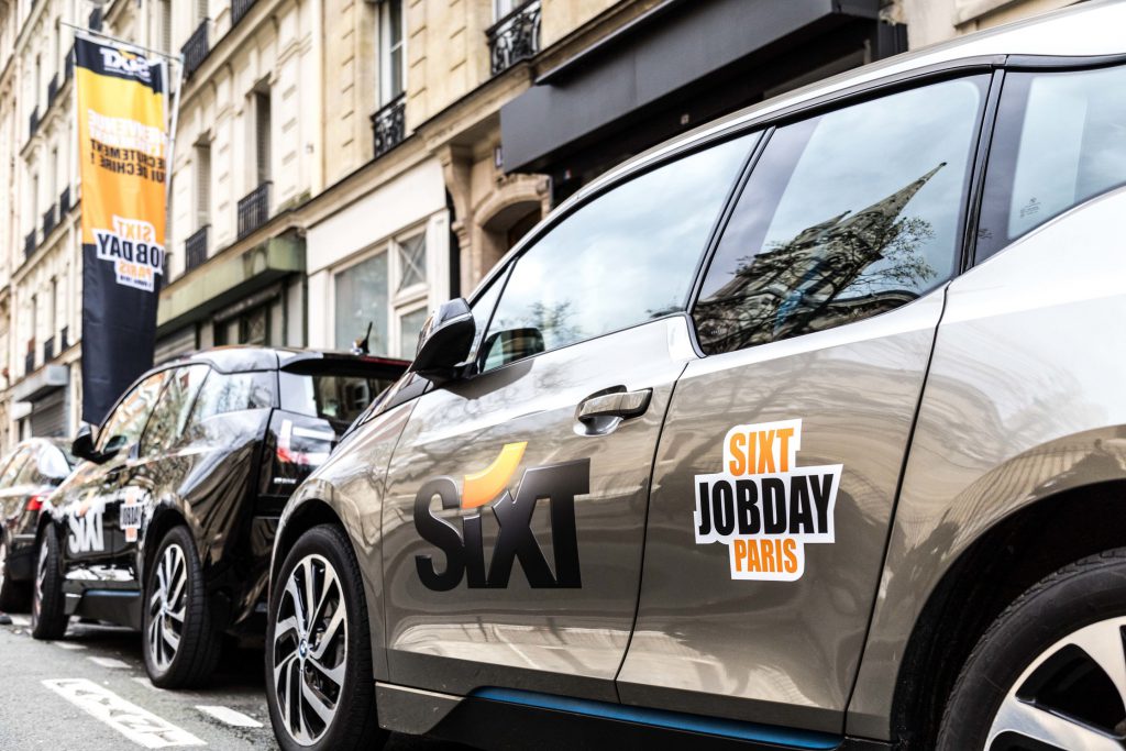 VOITURE SIXT job day