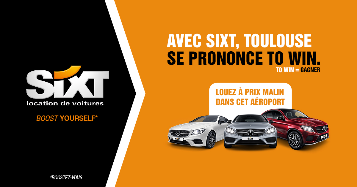 Avec Sixt Toulouse se prononce to win 