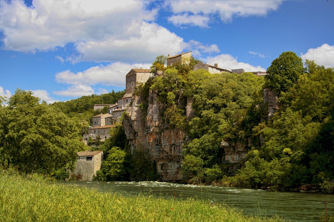 Paysage Ardèche Balazuc