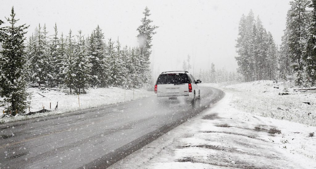 conduite sous la neige