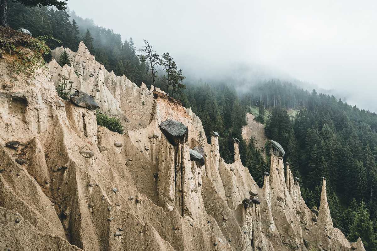 Cheminées de fée des Dolomites