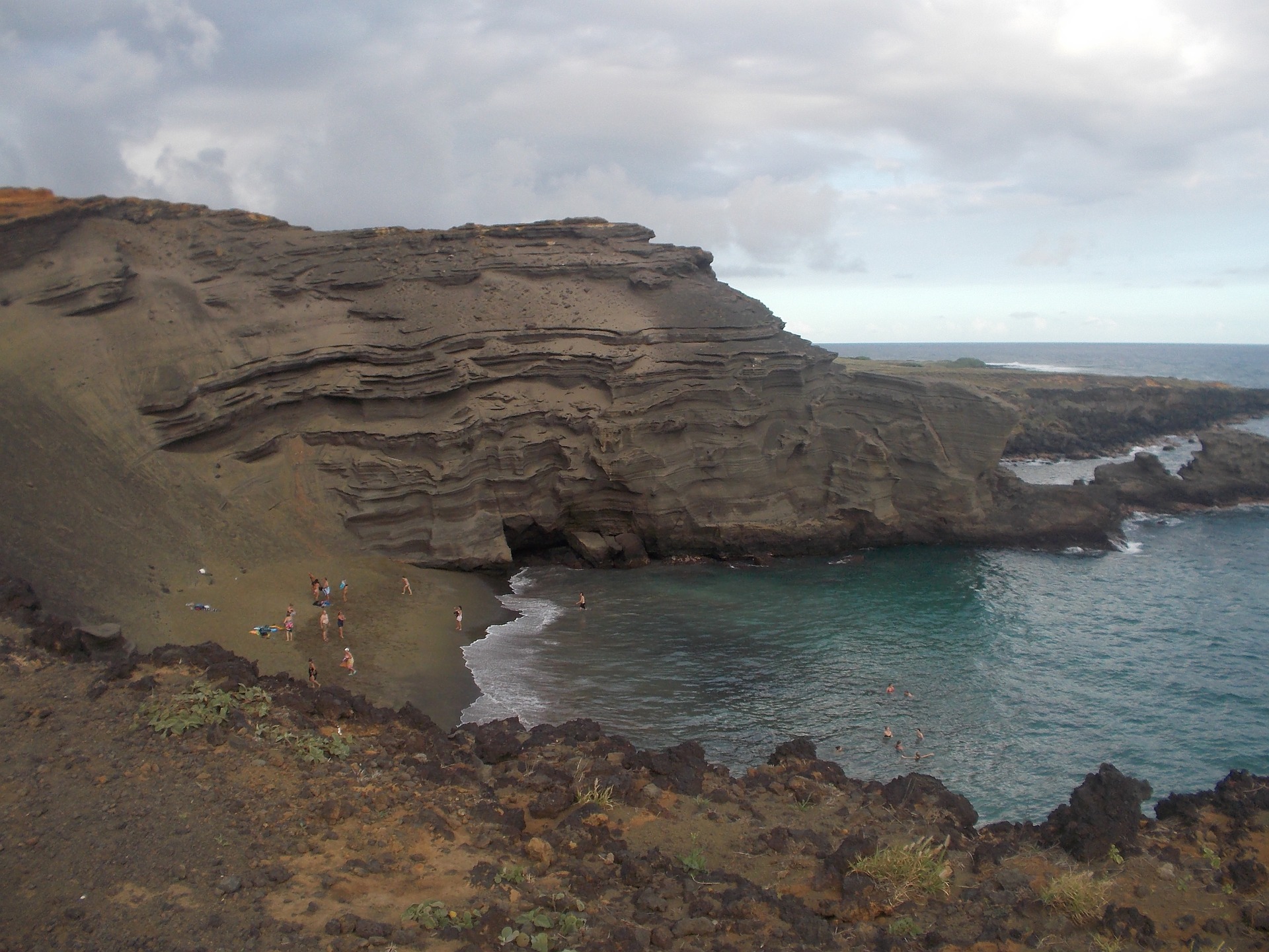 green sand beach hawaii