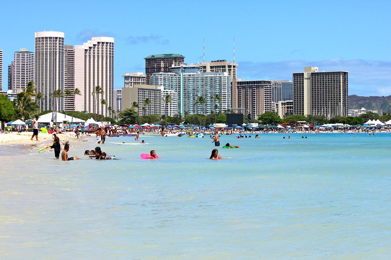 Waikiki beach