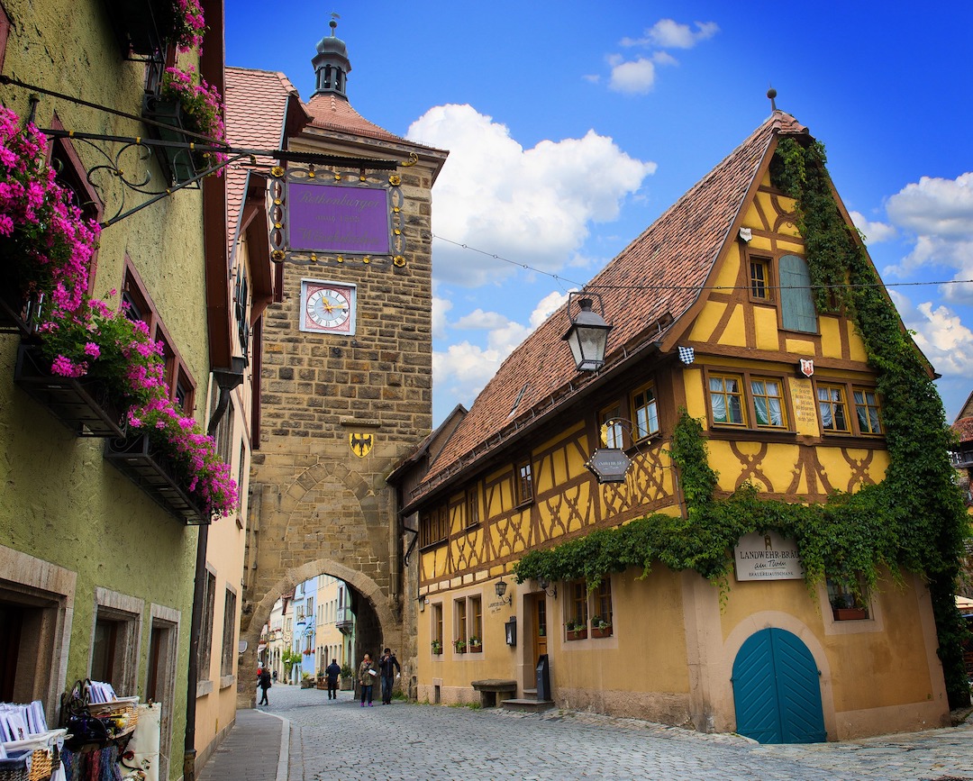 route-romantique-baviere-road-trip-rothenburg-ob-tauber-rue