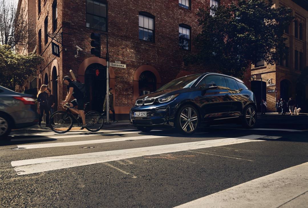 BMW i3 en ville