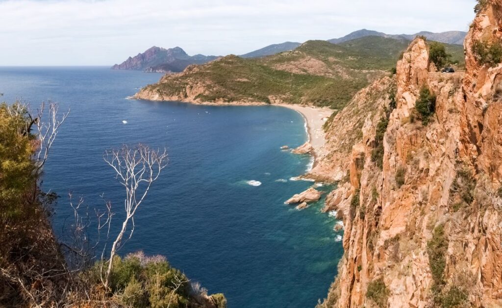 plage calanques de piana