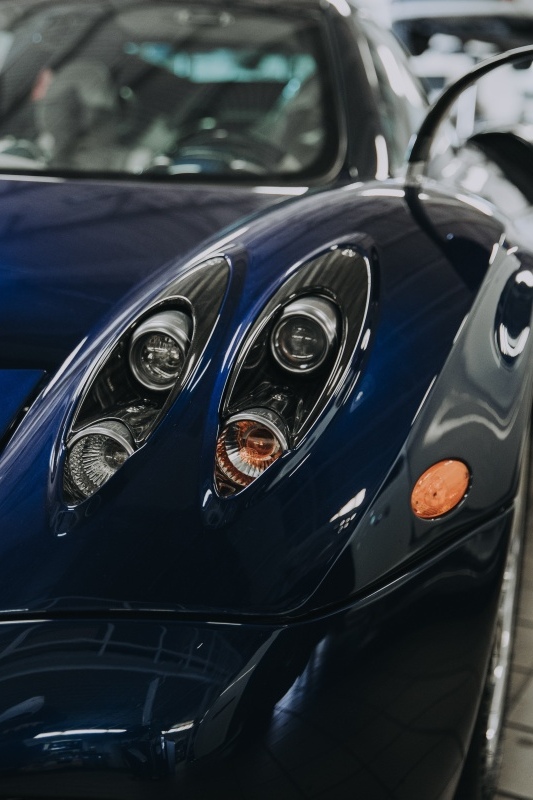 voiture au musée Pagani en Italie