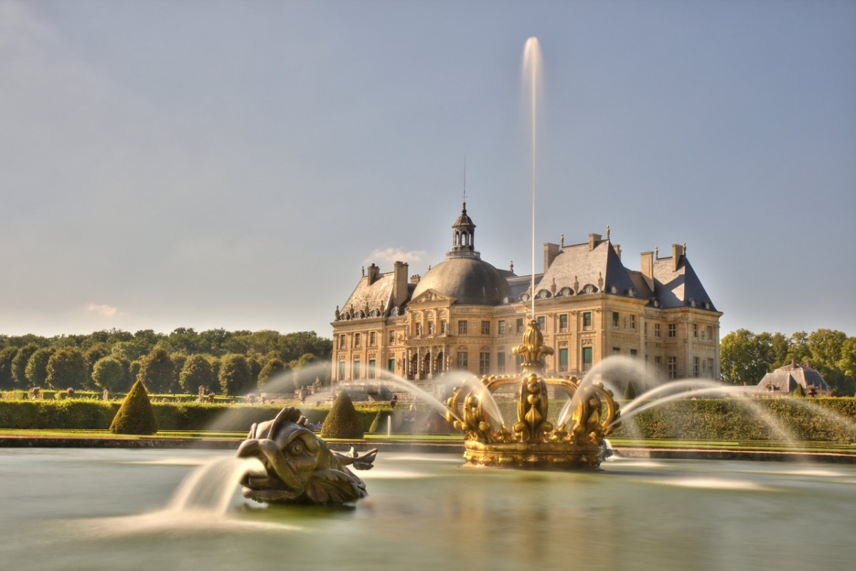 Le majestueux château de Vaux-le-Vicomte