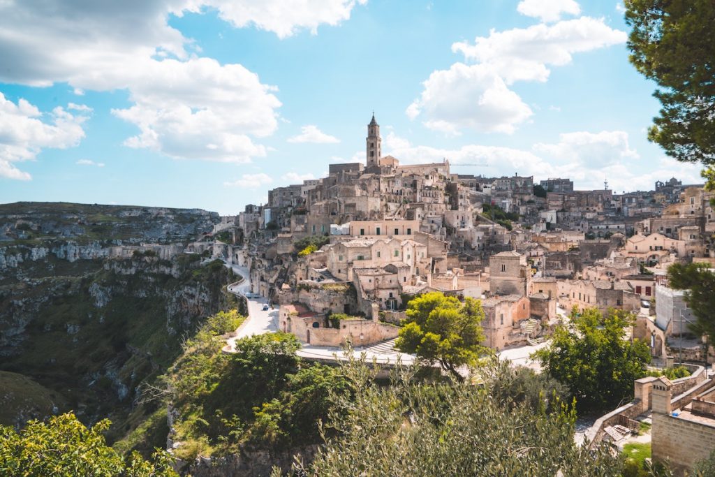 Matera, Basilicate, Italie, voyage de noces