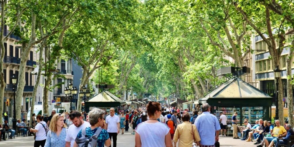 Las Ramblas Barcelone