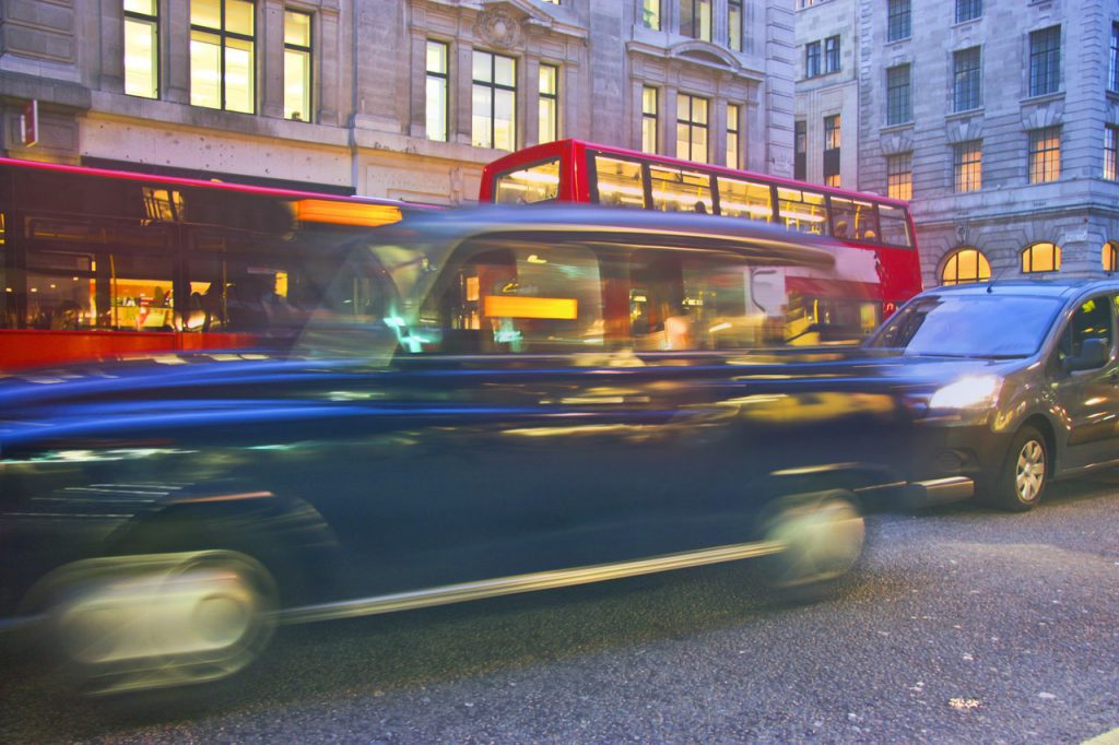 voitures à Londres