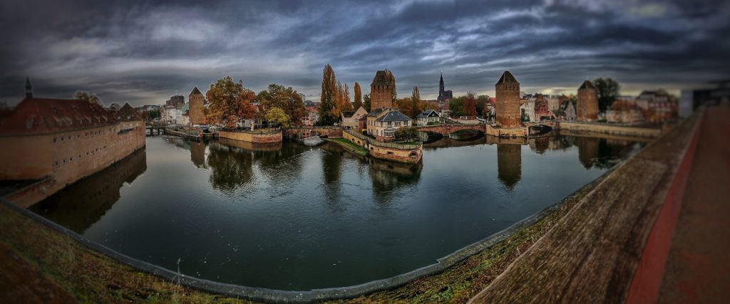 Strasbourg vue de haut