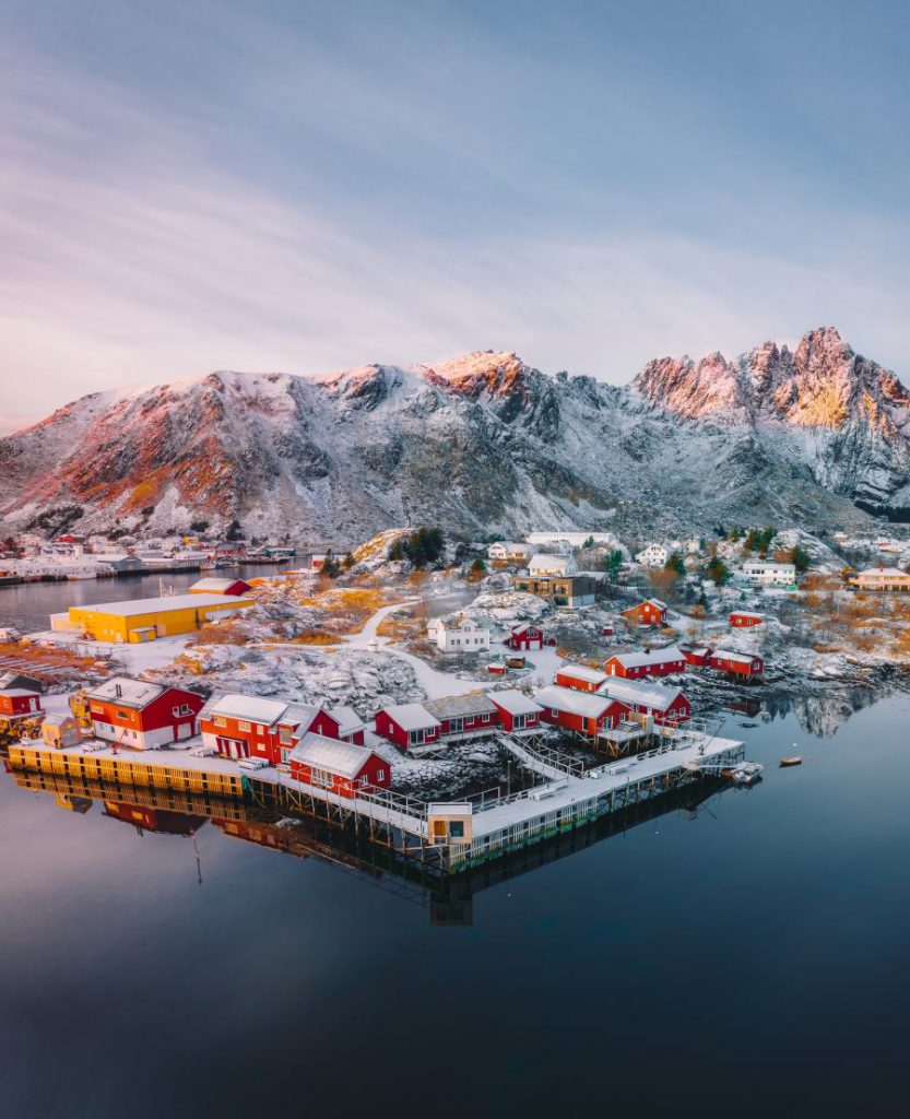 Hattvika lodge Lofoten Norvege