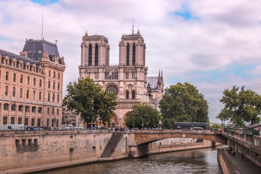 Vue sur Notre Dame de Paris
