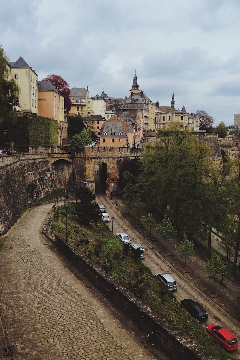 Le Chemin de la Corniche Luxembourg visiter ville