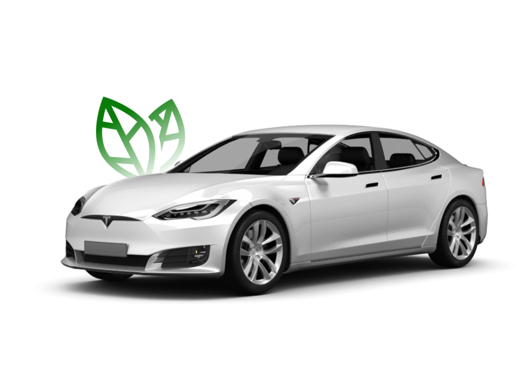 Sixt business Green Tesla