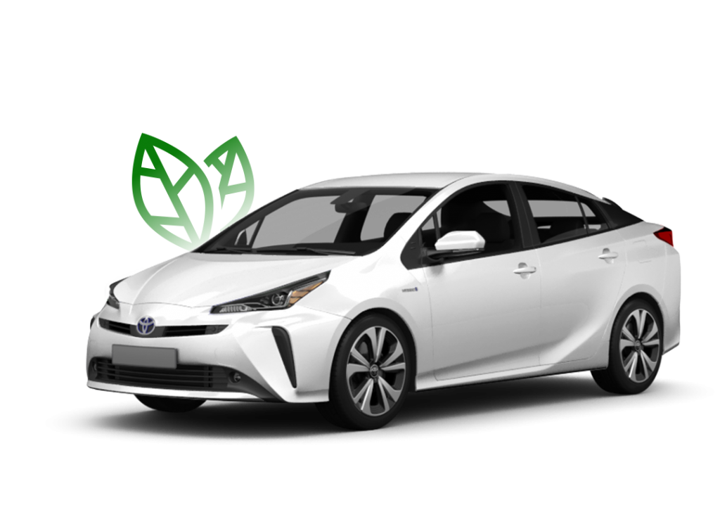 Sixt Ride business green Toyota