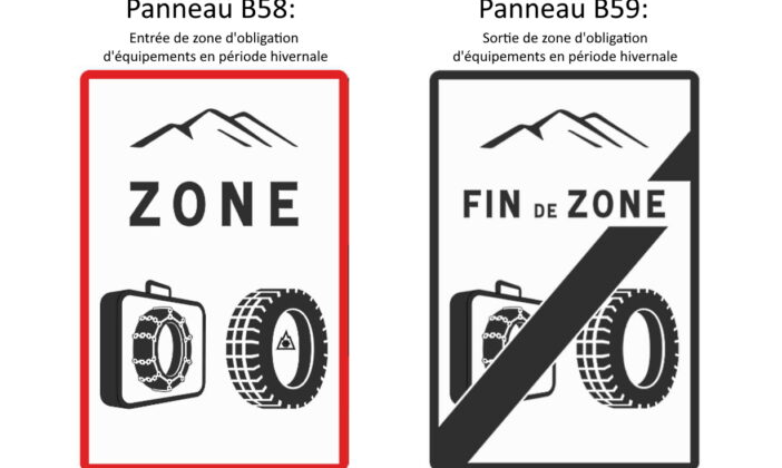 panneaux signalisation loi montagne
