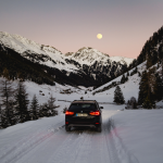 bmw X1 conduite sur neige