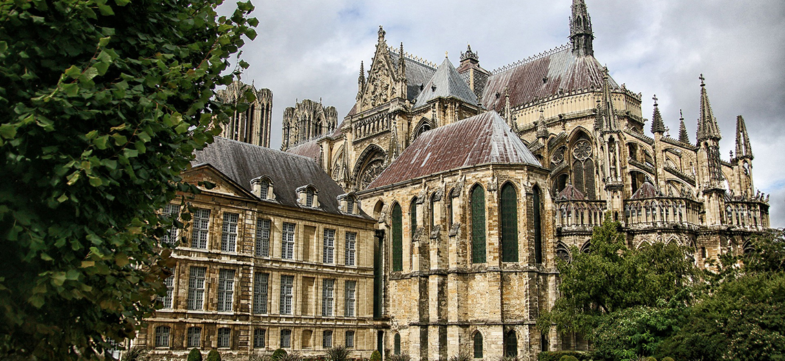 Cathédrale ville de Reims 
