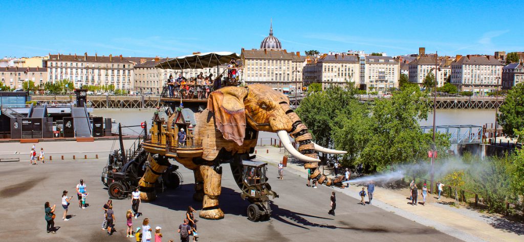 France Nantes Pays de la Loire Le grand éléphant île aux machines