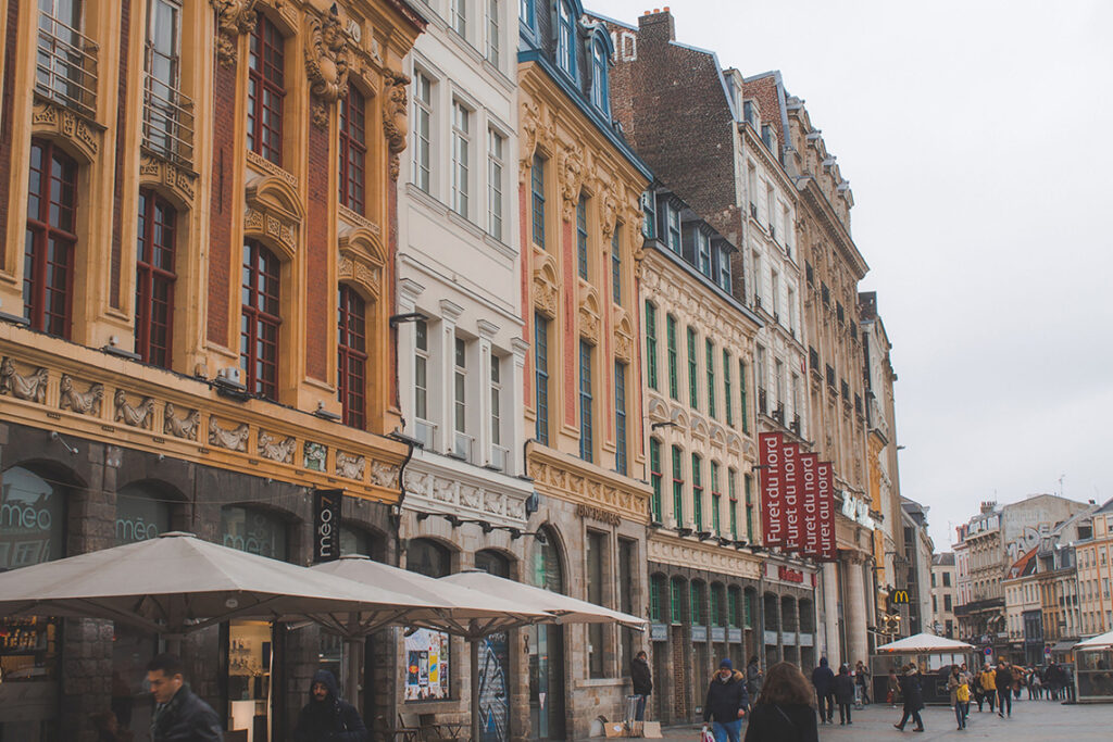 ruelles du centre ville de Lille