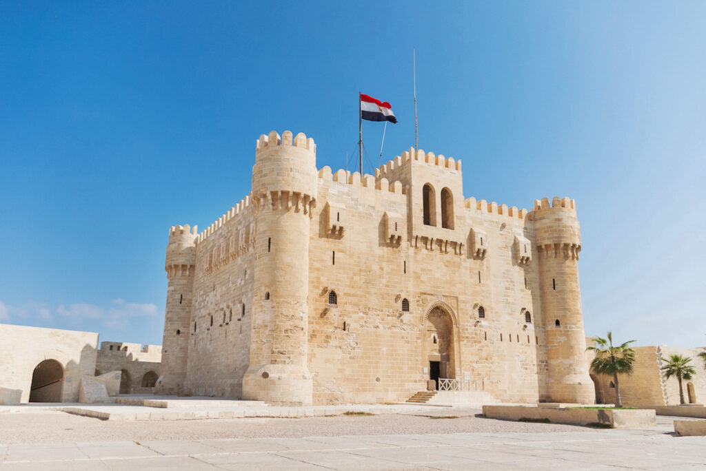 Citadelle de Qaitbay Alexandrie Égypte