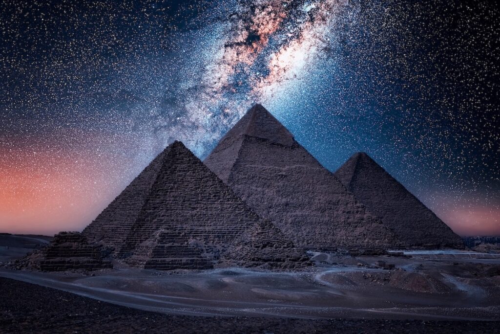 Pyramides de Gizeh Le Caire Égypte