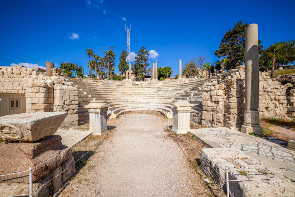 Amphithéâtre romain Alexandrie Égypte
