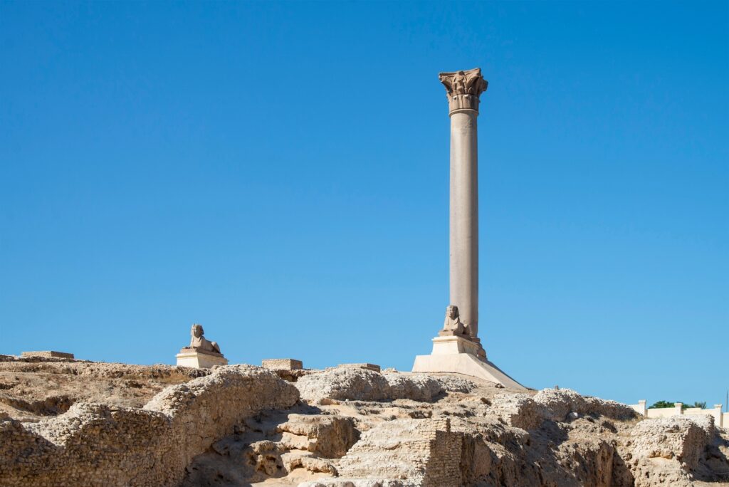 Colonne de Pompée Alexandrie Égypte