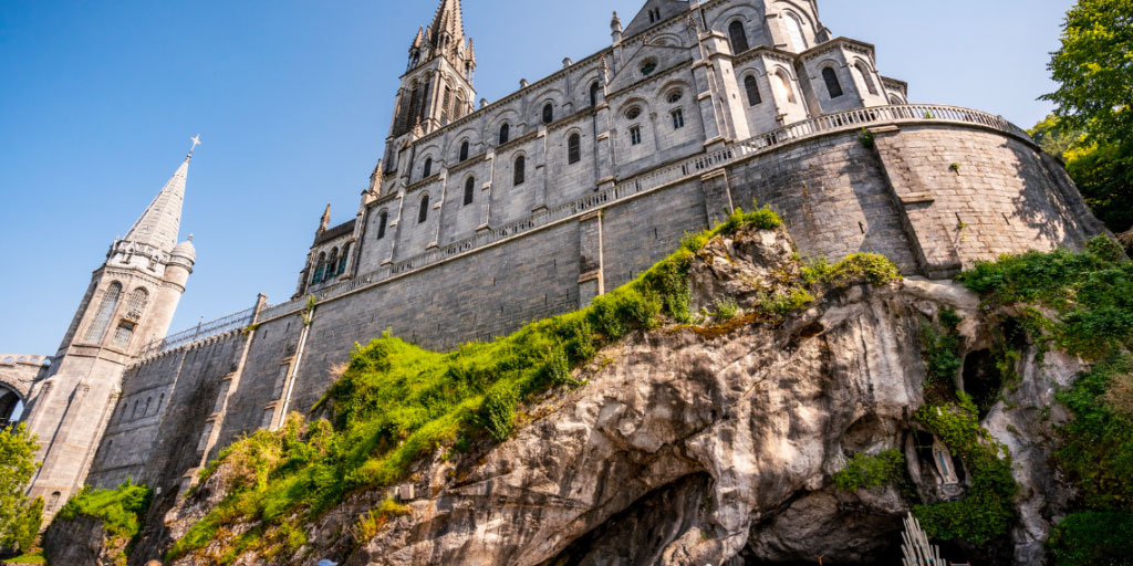 Lourdes en France
