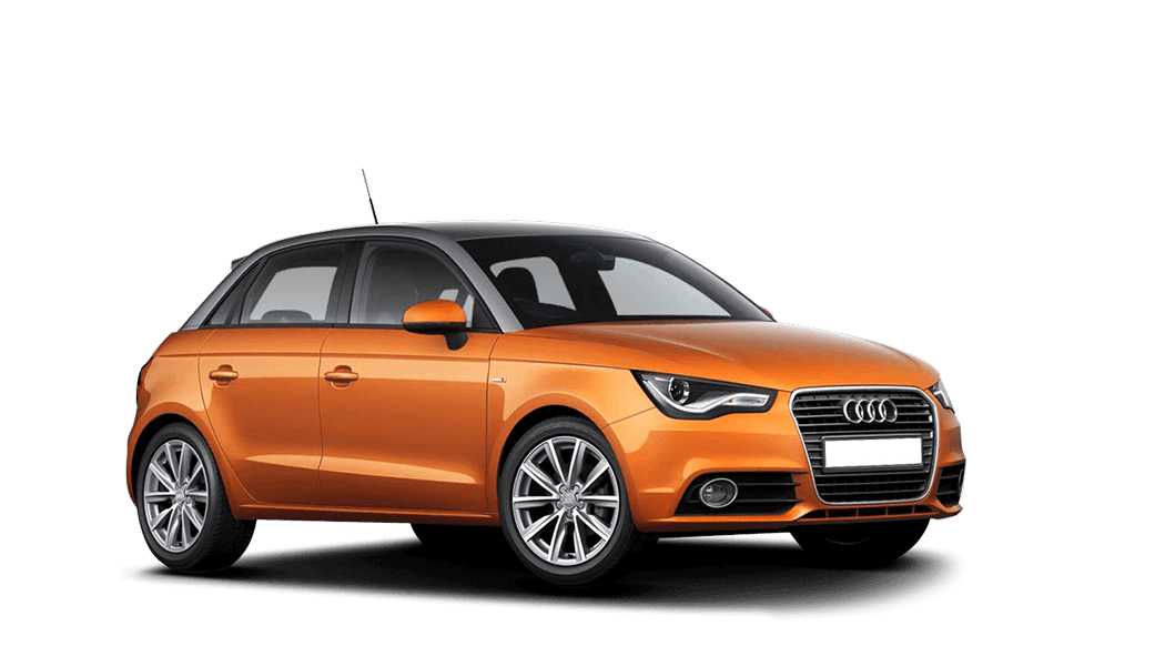 aud A1 Sportback orange