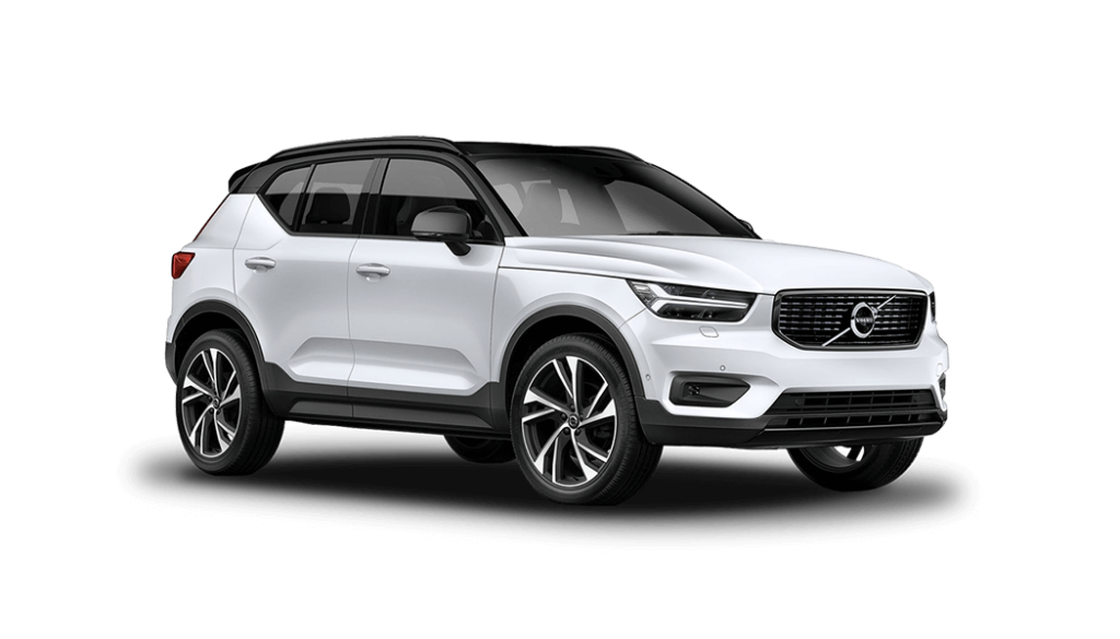 Volvo XC40 blanche