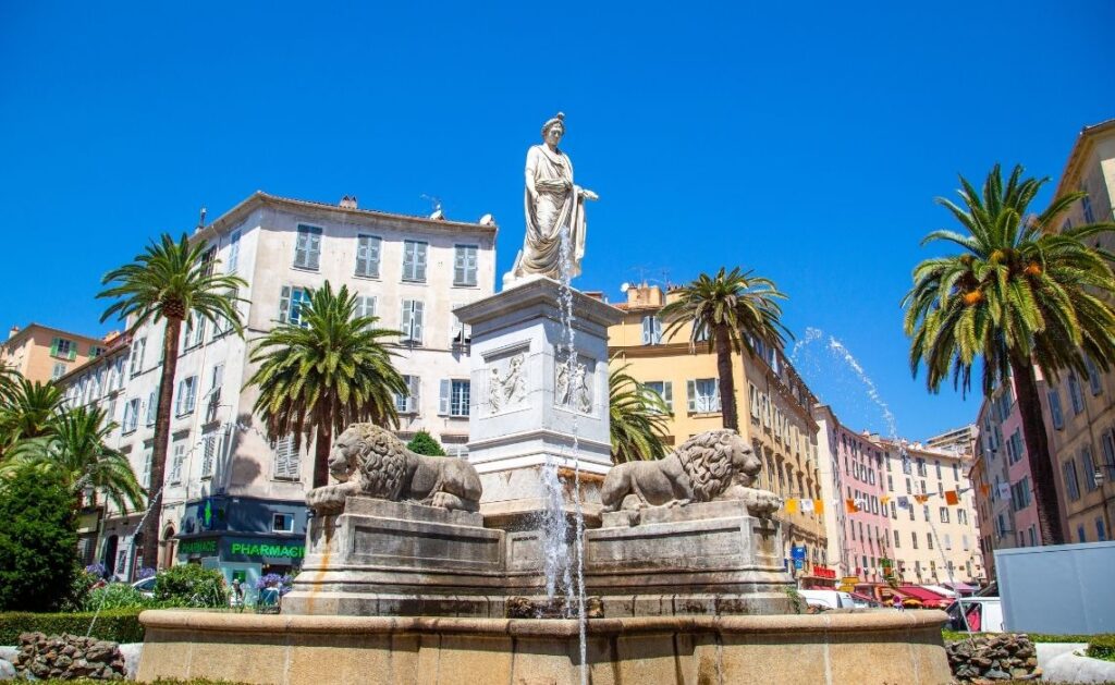 Centre ville de Ajaccio