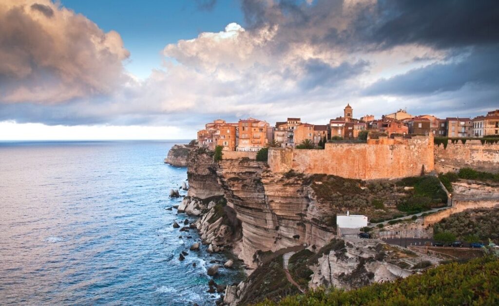 Vue sur Bonifacio