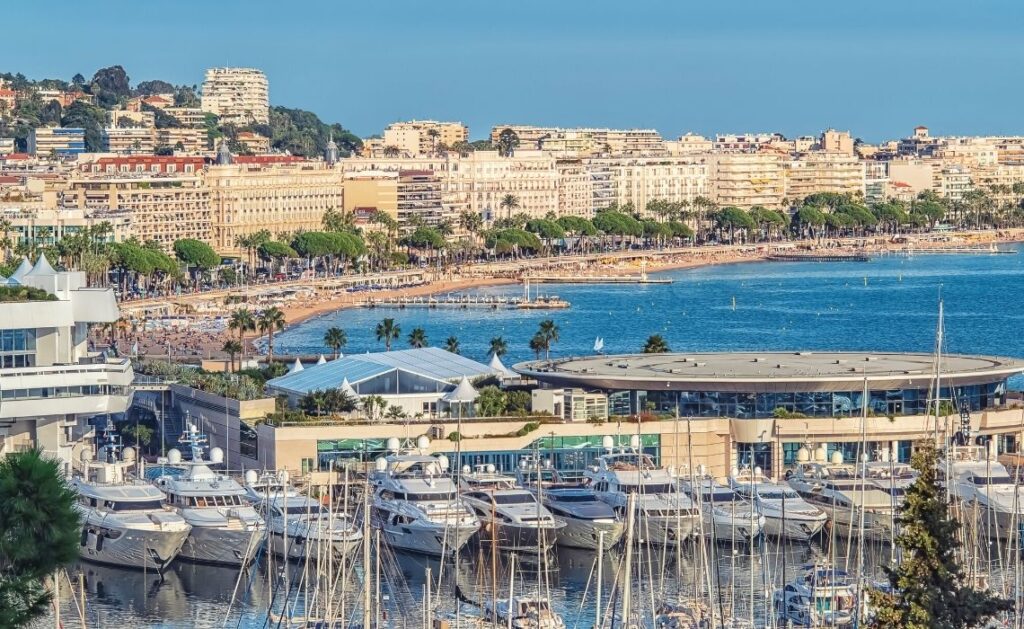 Cannes sur la Côte d'Azur