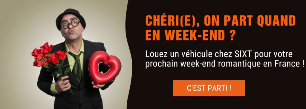 location sixt week end romantique