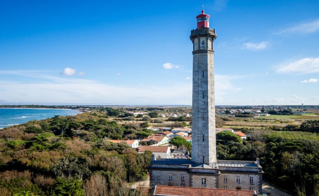 Vue du Phare des Baleines à l'ïle de Ré