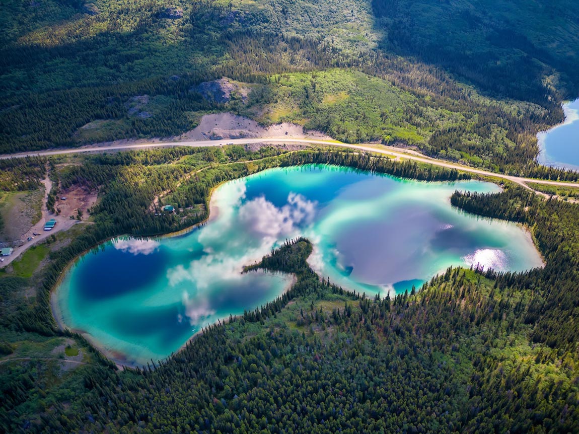 Lac Émerald, Yukon, Canada
