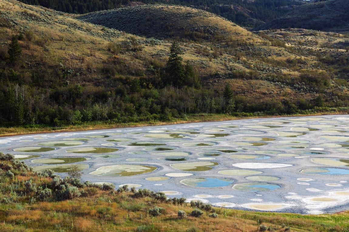 Spotted Lake, Colombie-Britannique, Canada