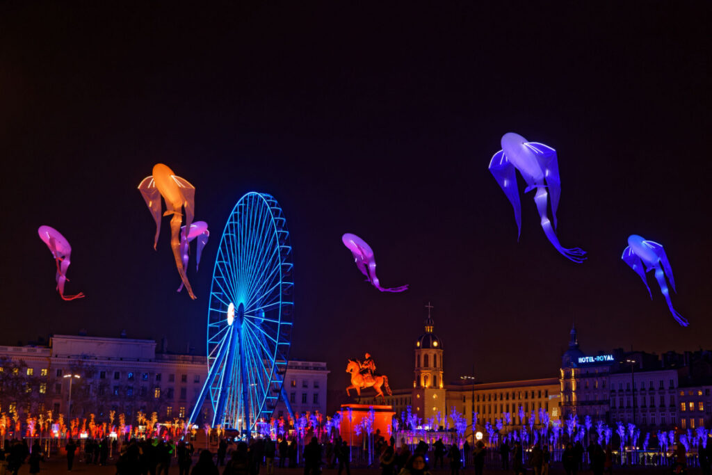 Julmarknaden i Lyon