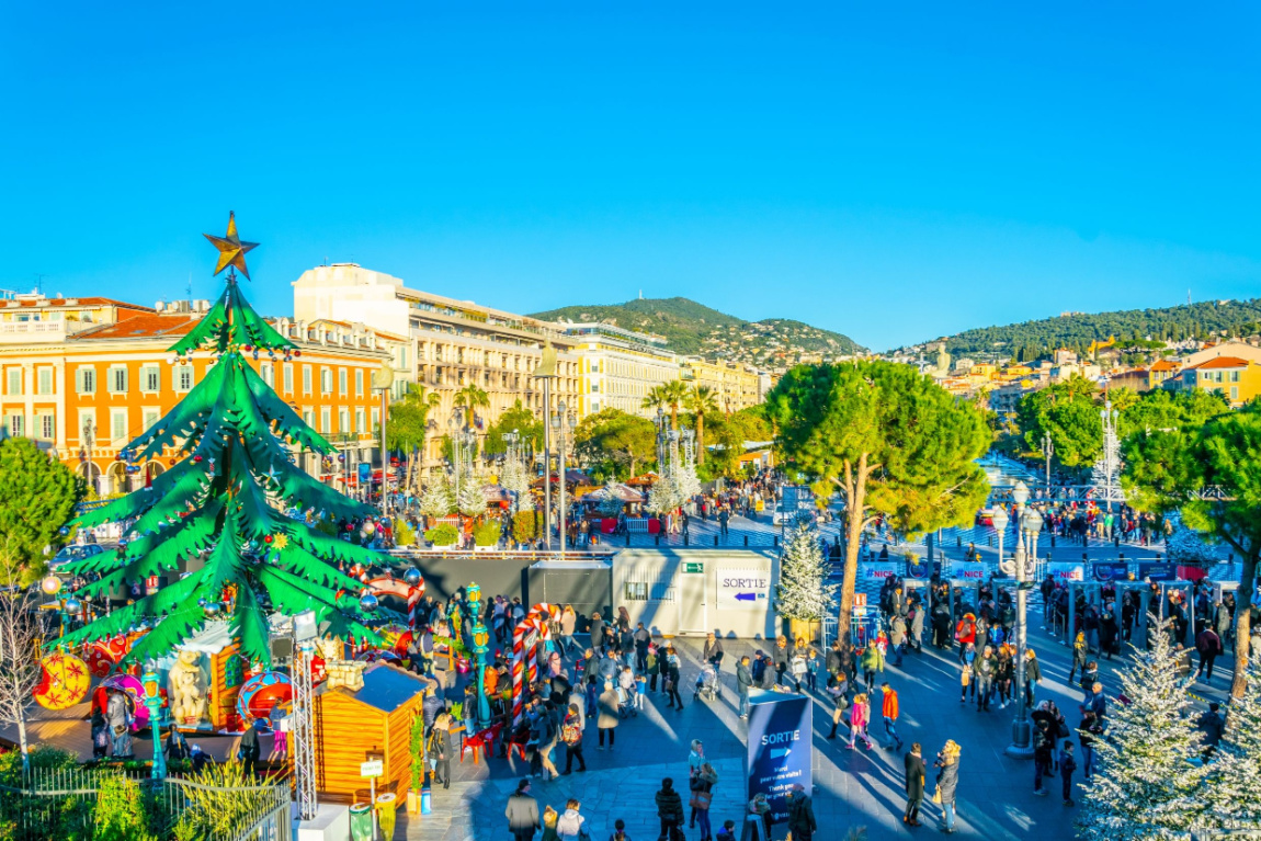 Julmarknaden i Nice