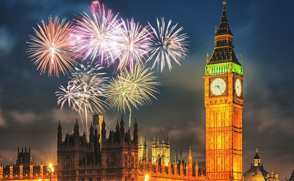 Un réveillon explosif à Londres pour le nouvel an Le nouvel an à Londres comme the place to be pour le nouvel an - SIXT