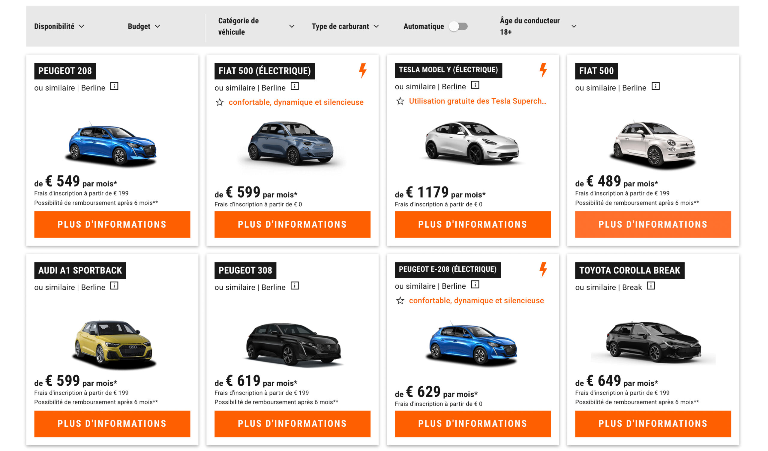 Offre sixt+