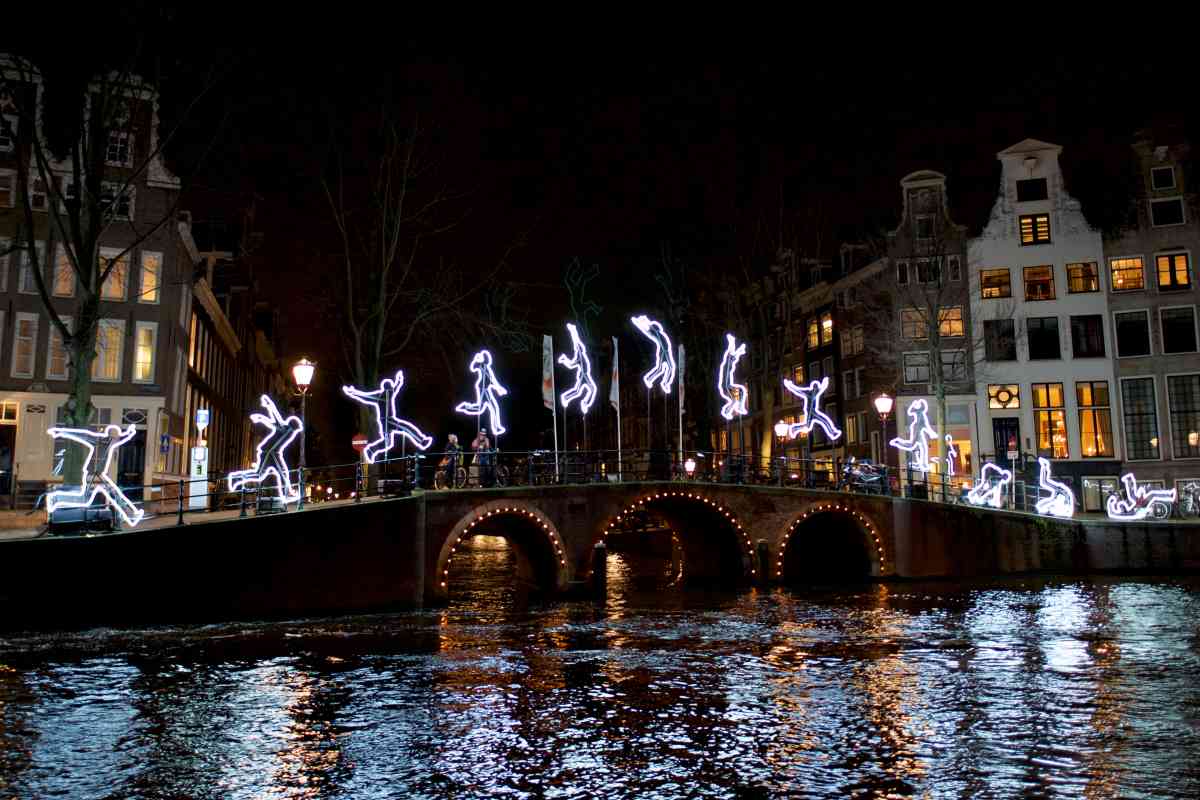 Festival des lumières Amsterdam 