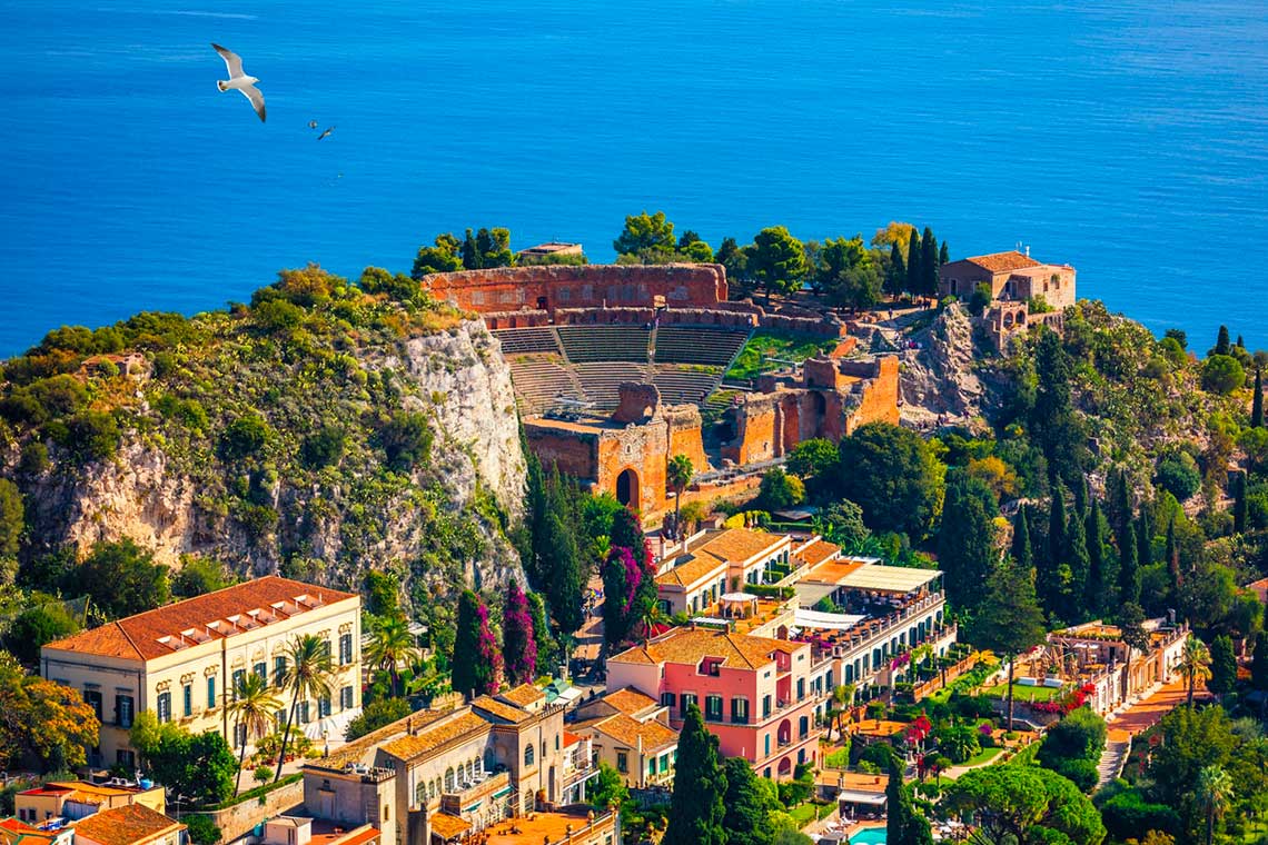 ruine de l'ancien grec