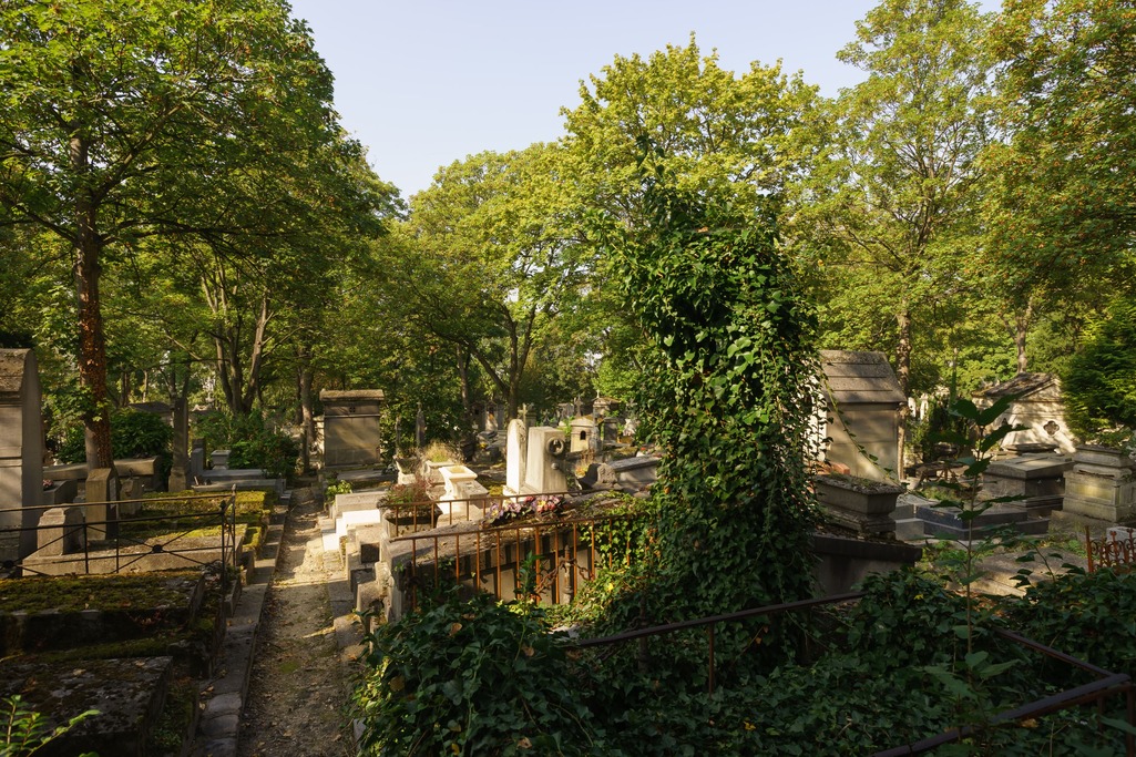 le cimetière du Père Lachaise à Paris