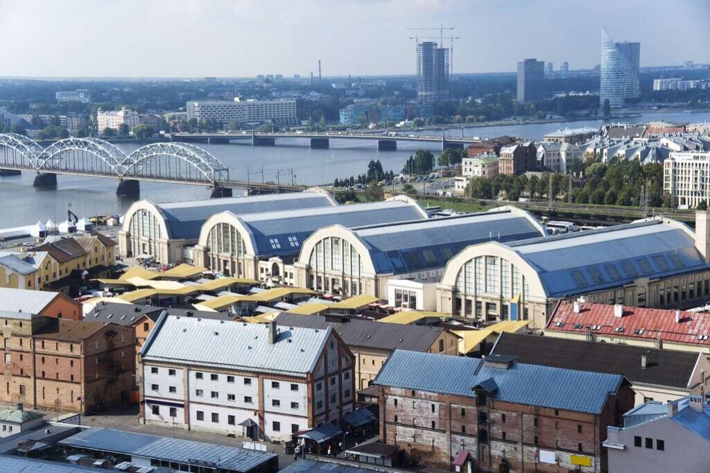 Le marché central de Riga 