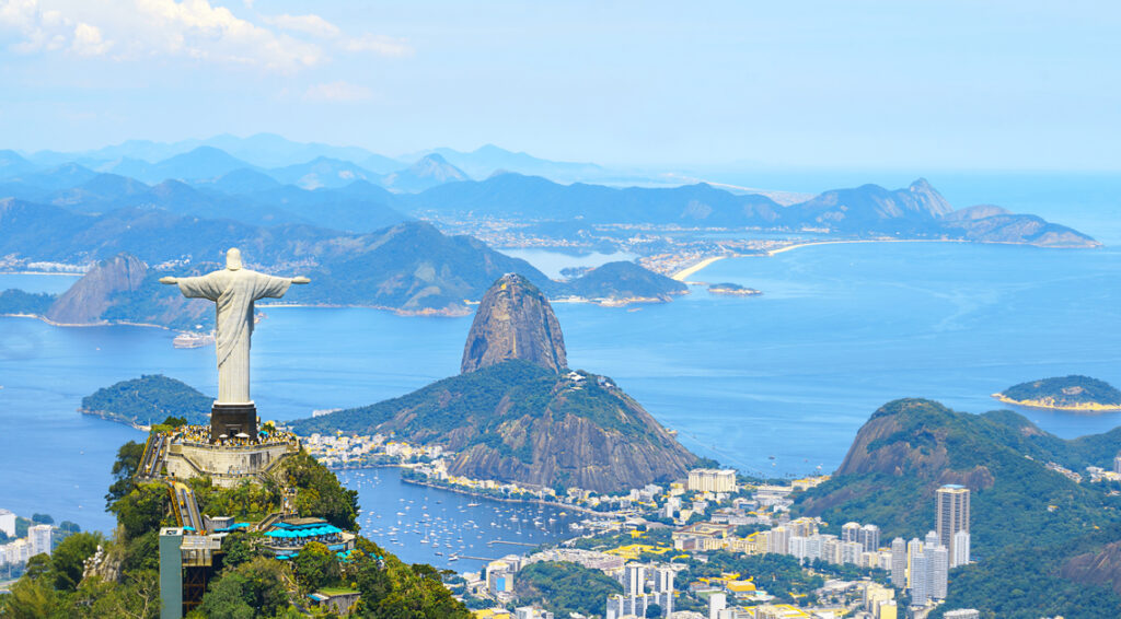Vue sur Rio de Janeiro et le pain de sucre