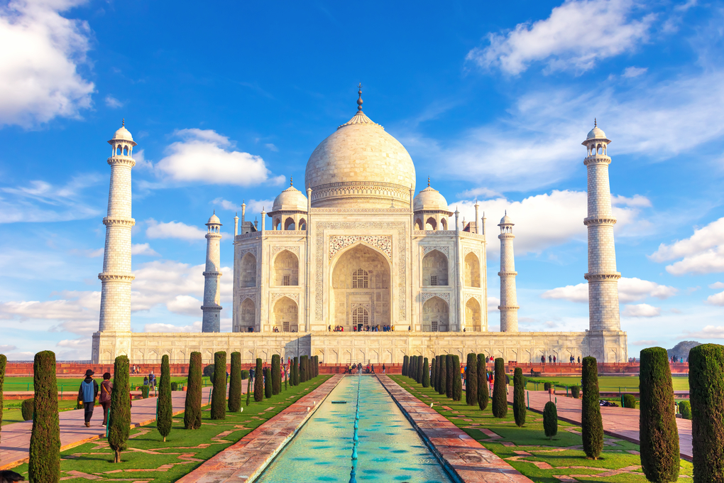 Le Taj Mahal en Inde
